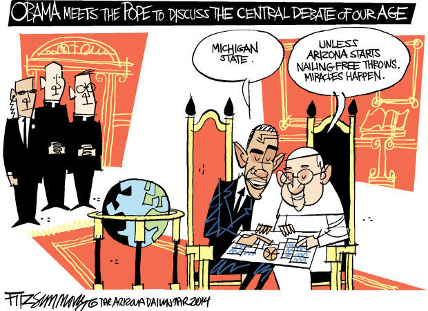 Daily Fitz Cartoon: Miracles